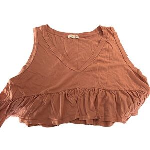 Truly Madly Deeply sleeveless ruffle top